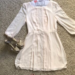 Cream colored Jessica Simpson dress